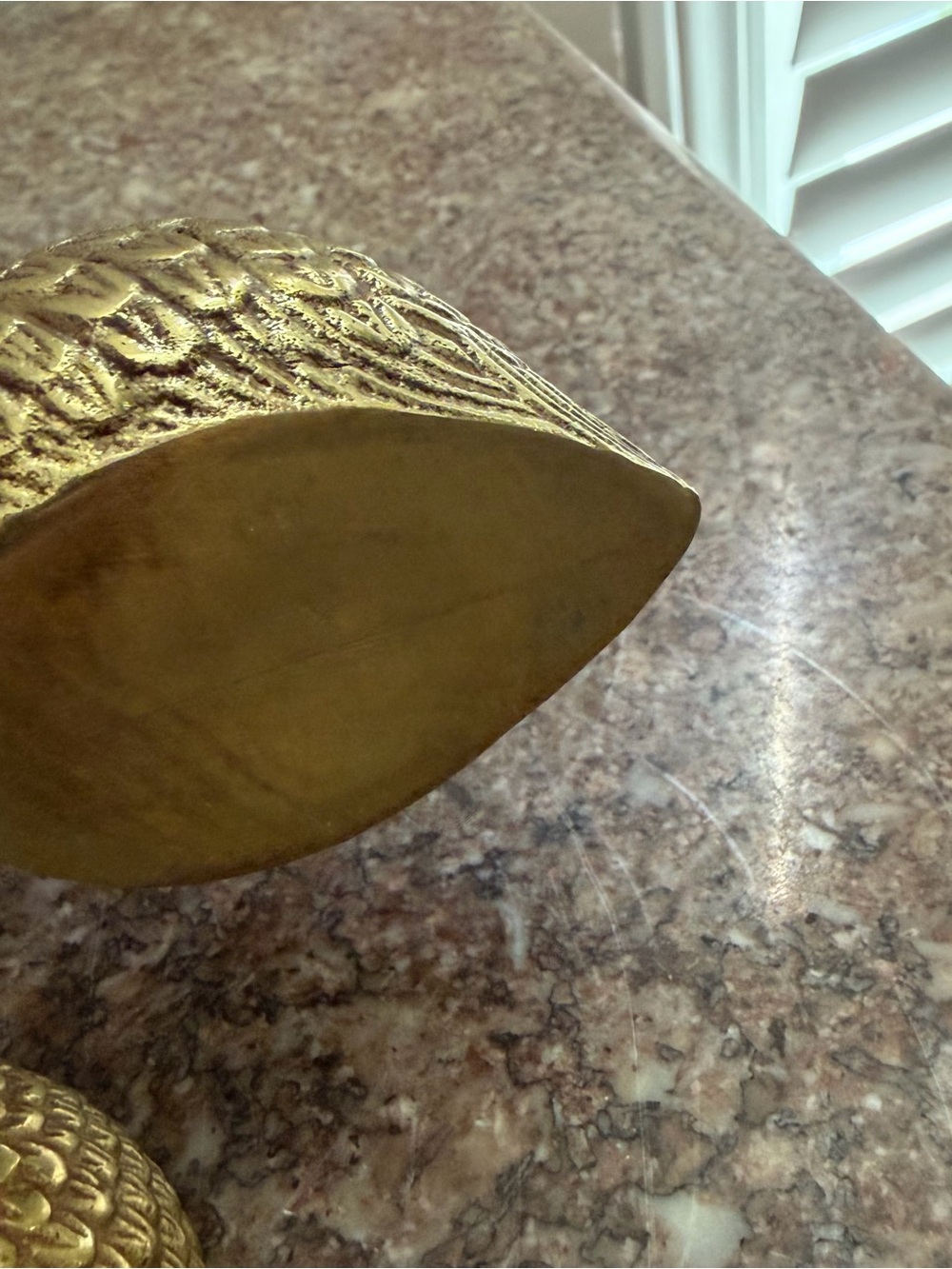 Vtg Metal Brass Quail Bird Set of 2 Figurine Paperweight MCM Decor Made in Korea - Picture 4 of 5